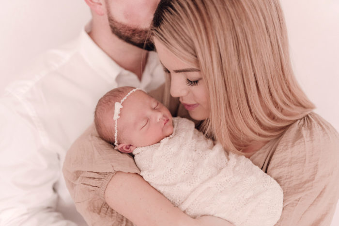 Detailaufnahme fotografiert beim neugeborenen shooting in duesseldorf